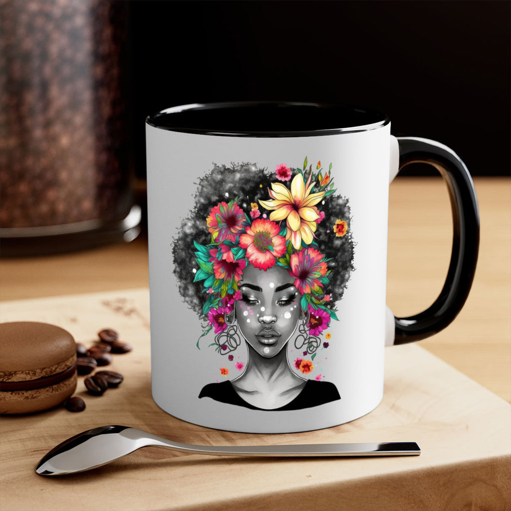 Sparkling Black Girl Design 9#- Black women - Girls-Mug / Coffee Cup
