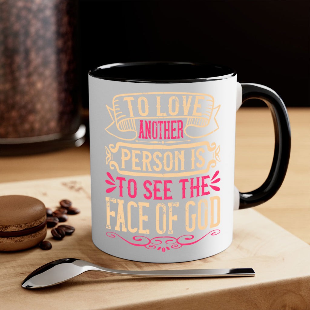 To love another person is to see the face of God Style 16#- Dog-Mug / Coffee Cup
