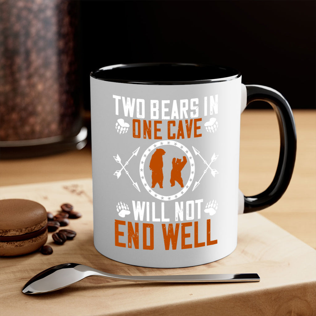Two bears in one cave will not end well 34#- bear-Mug / Coffee Cup
