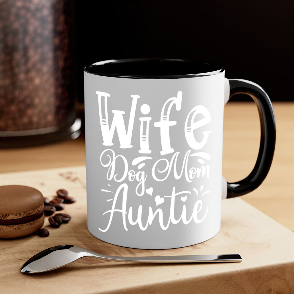 Wife Dog Mom Auntie Style 7#- aunt-Mug / Coffee Cup