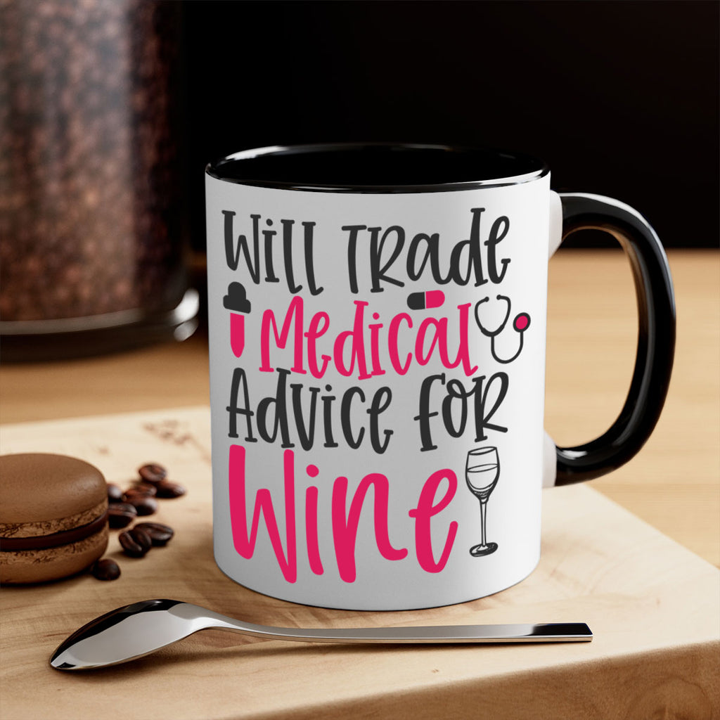 Will Trade Medical Advice for Wine Style Style 9#- nurse-Mug / Coffee Cup