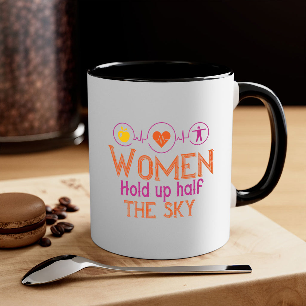 Women hold up half the sky Style 7#- World Health-Mug / Coffee Cup