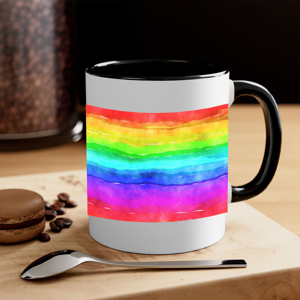 abstract rainbow 18#- lgbt-Mug / Coffee Cup