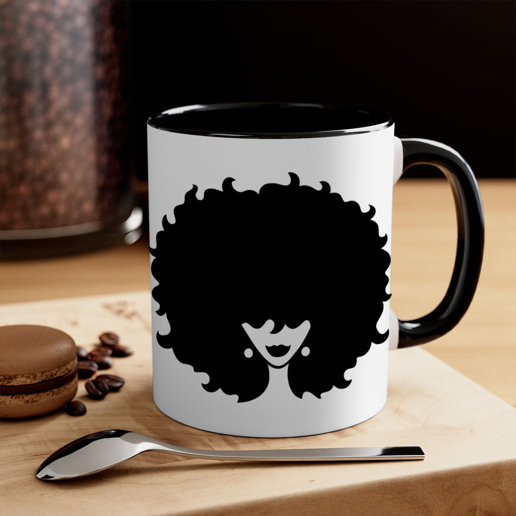 afro woman64#- Black women - Girls-Mug / Coffee Cup