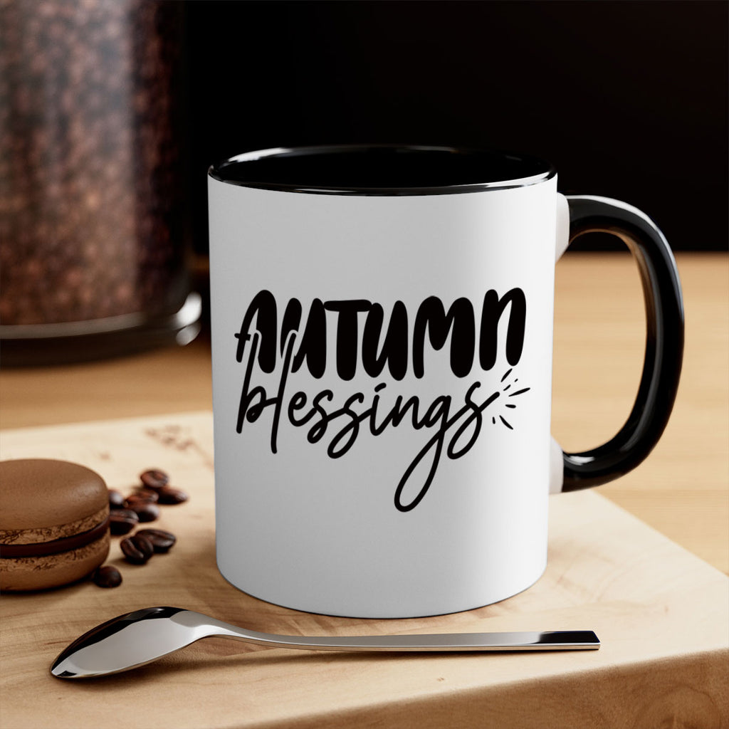autumn blessings 65#- thanksgiving-Mug / Coffee Cup