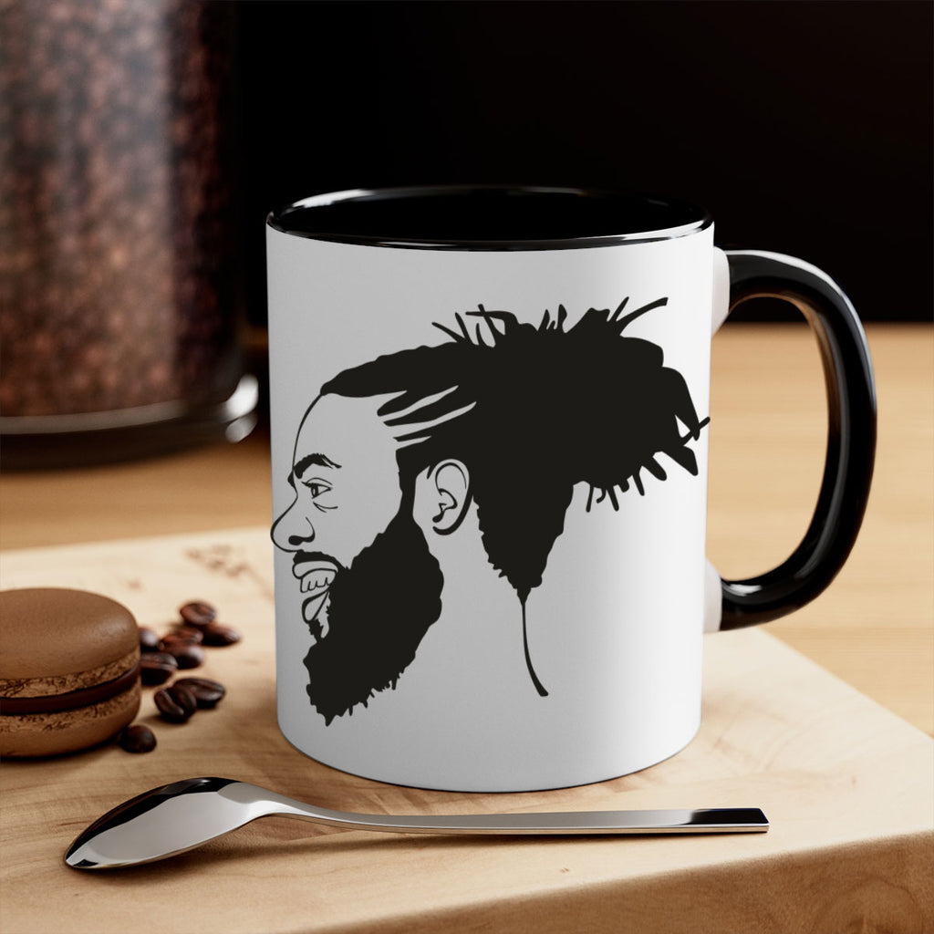 beardman 45#- Black men - Boys-Mug / Coffee Cup