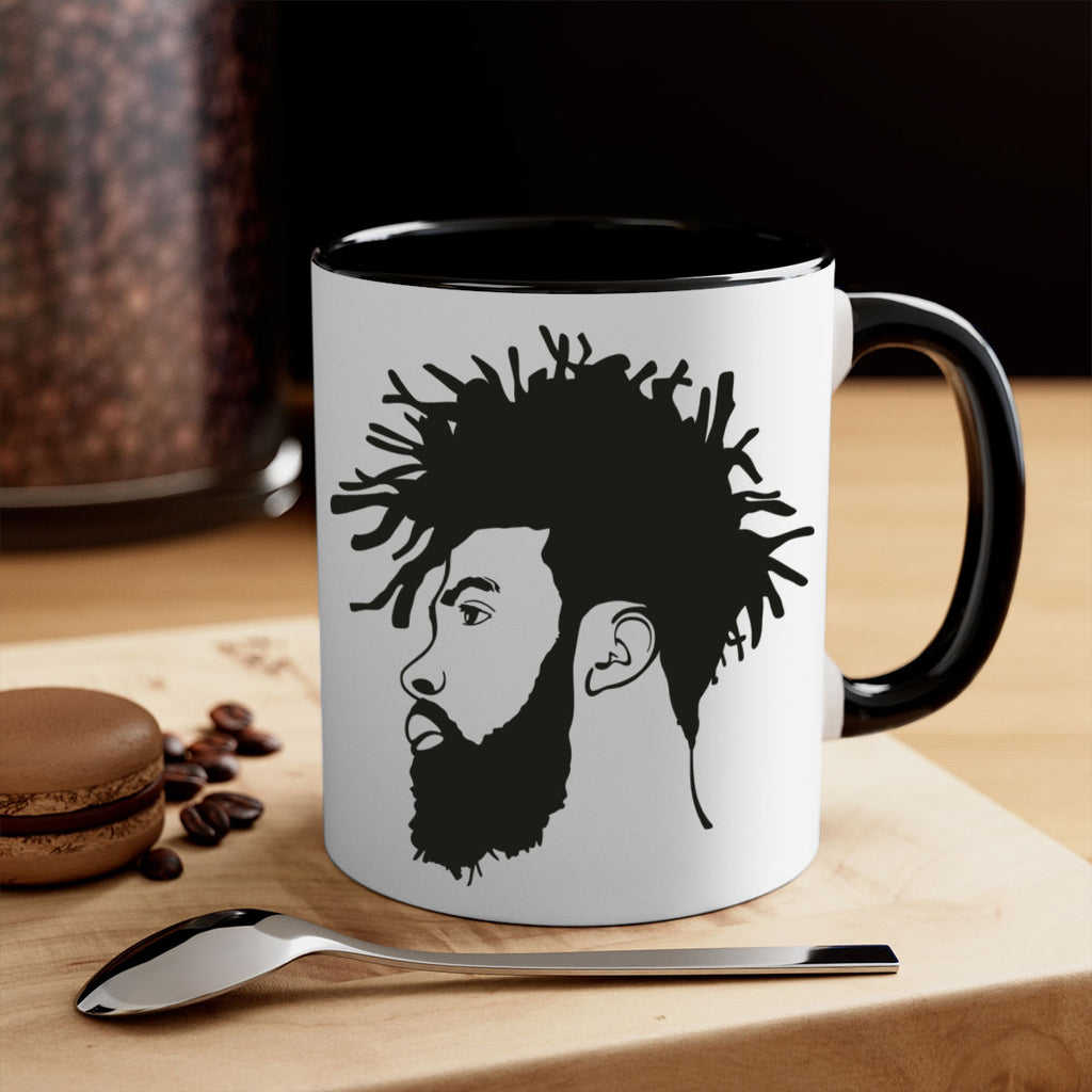 beardman 46#- Black men - Boys-Mug / Coffee Cup
