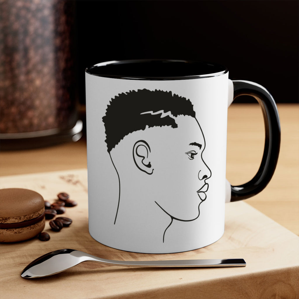 beardman 49#- Black men - Boys-Mug / Coffee Cup