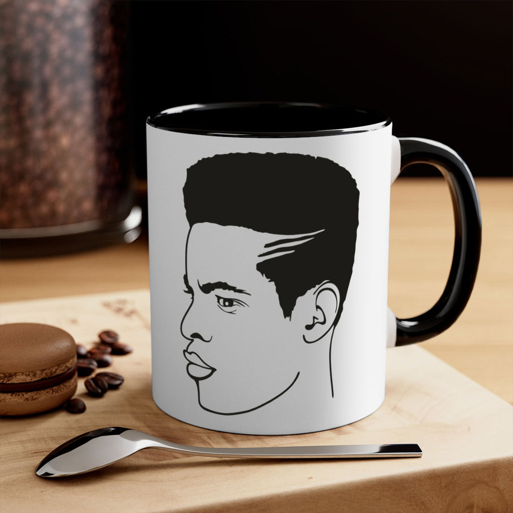 beardman 61#- Black men - Boys-Mug / Coffee Cup