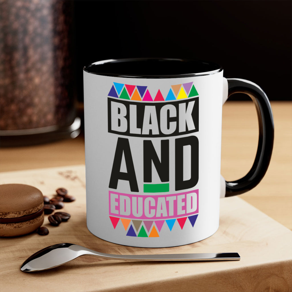 black and educated- black words - phrases-Mug / Coffee Cup