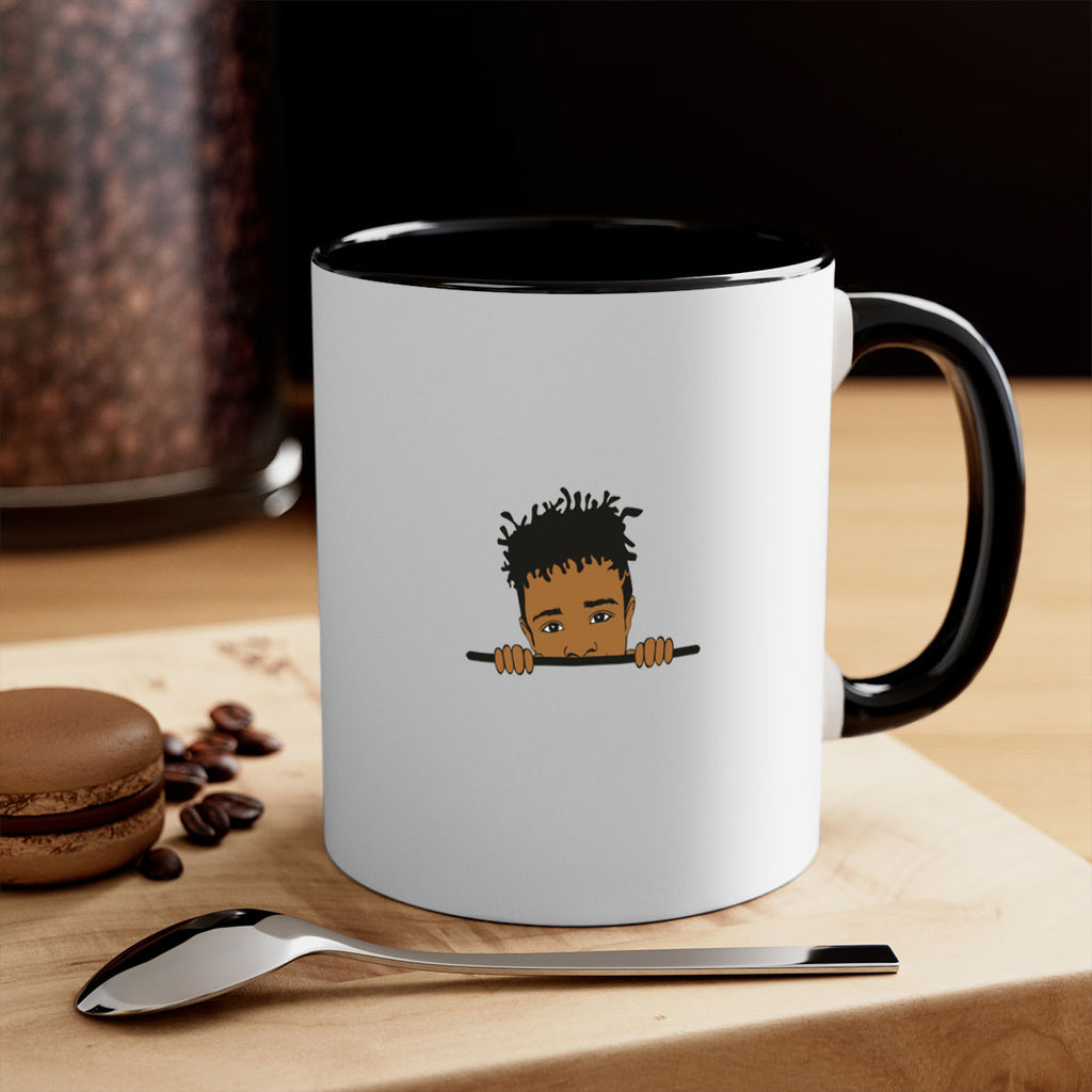 black boy 6#- Black men - Boys-Mug / Coffee Cup