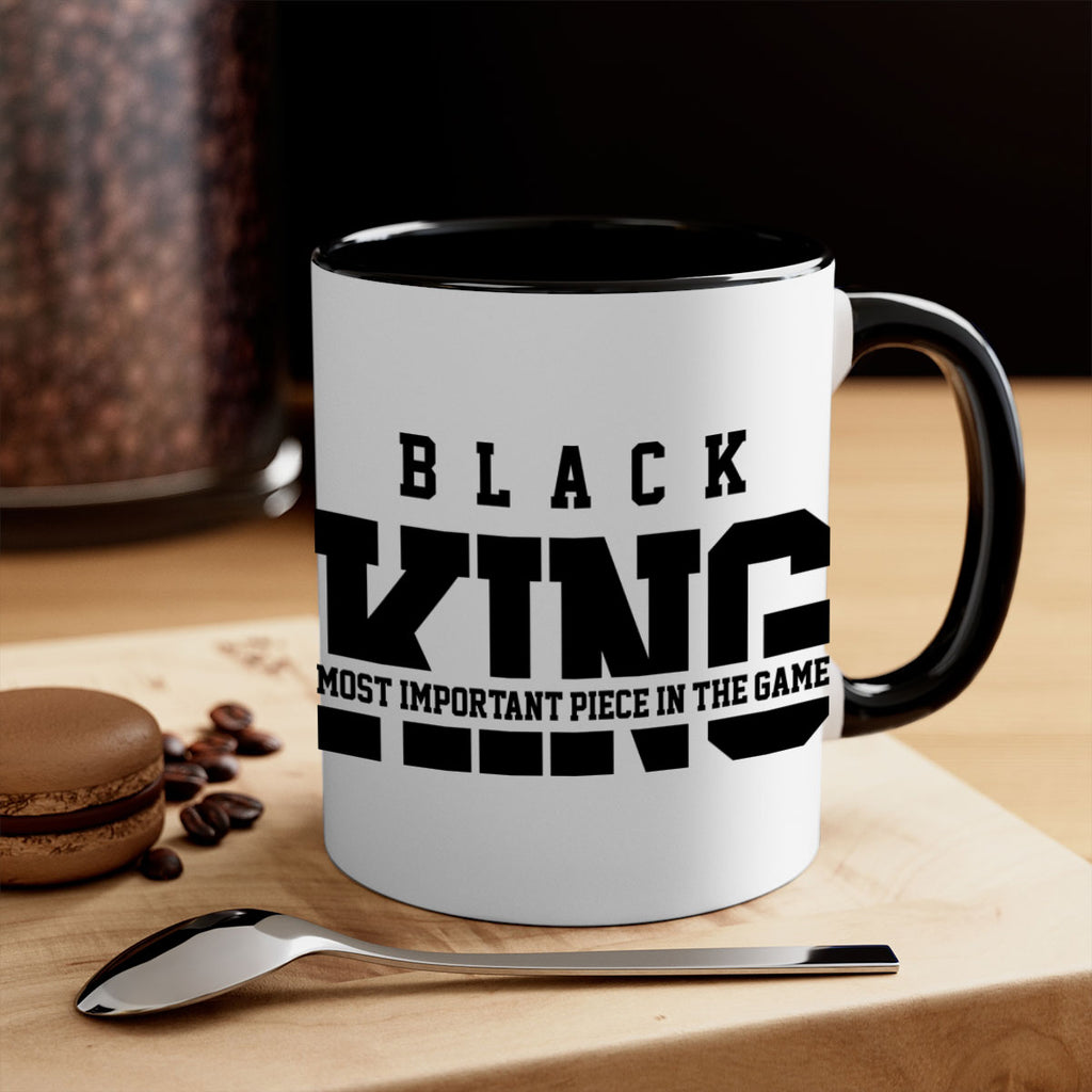 black king 230#- black words - phrases-Mug / Coffee Cup