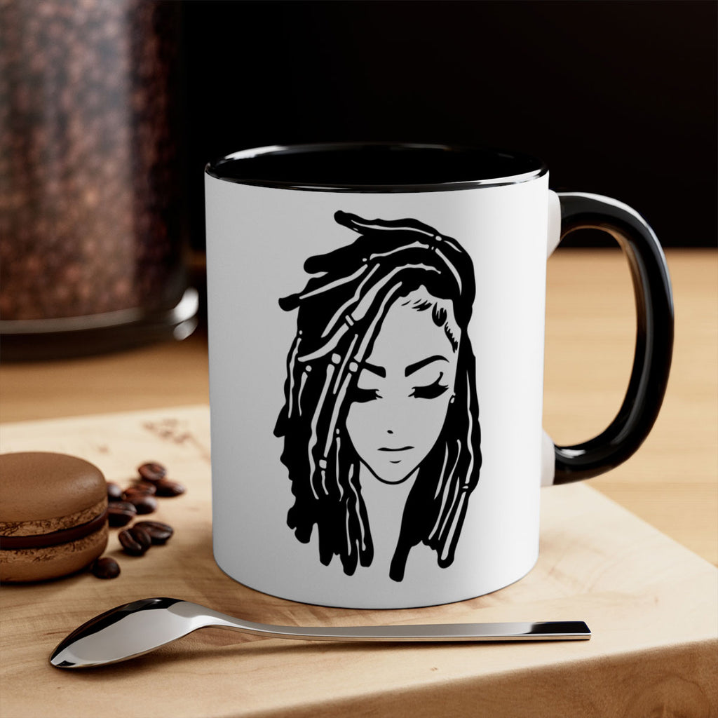 black women - queen 7#- Black women - Girls-Mug / Coffee Cup
