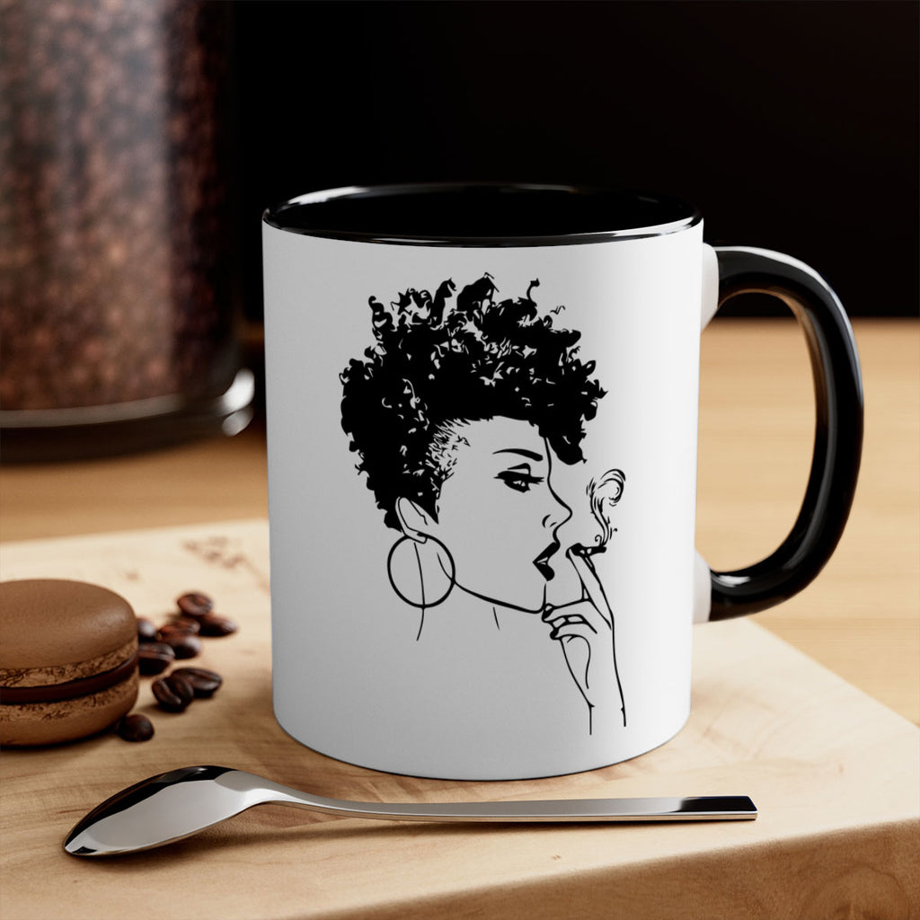 black women - queen 8#- Black women - Girls-Mug / Coffee Cup