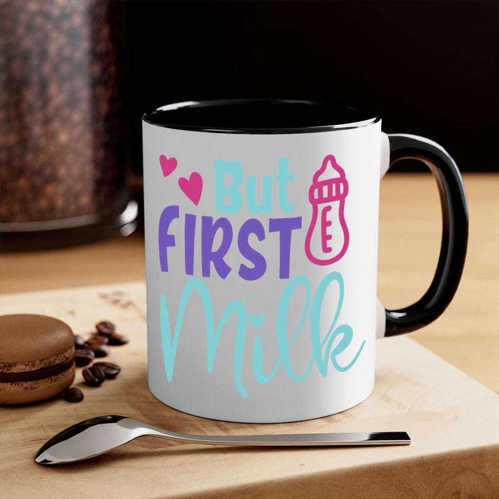 but first milk Style 274#- baby2-Mug / Coffee Cup