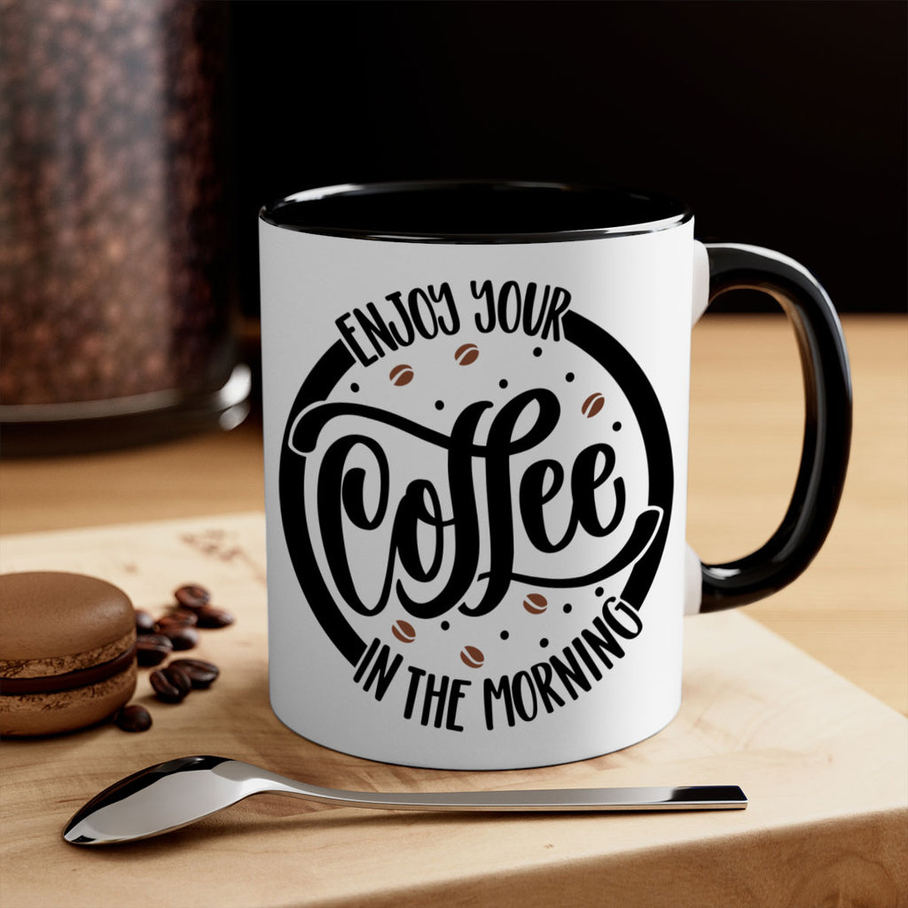 circleenjoy your coffee in 183#- coffee-Mug / Coffee Cup