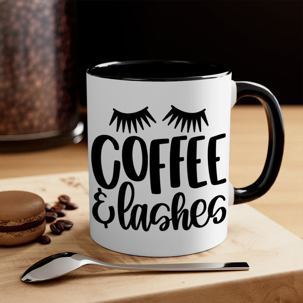 coffee lashes 177#- coffee-Mug / Coffee Cup