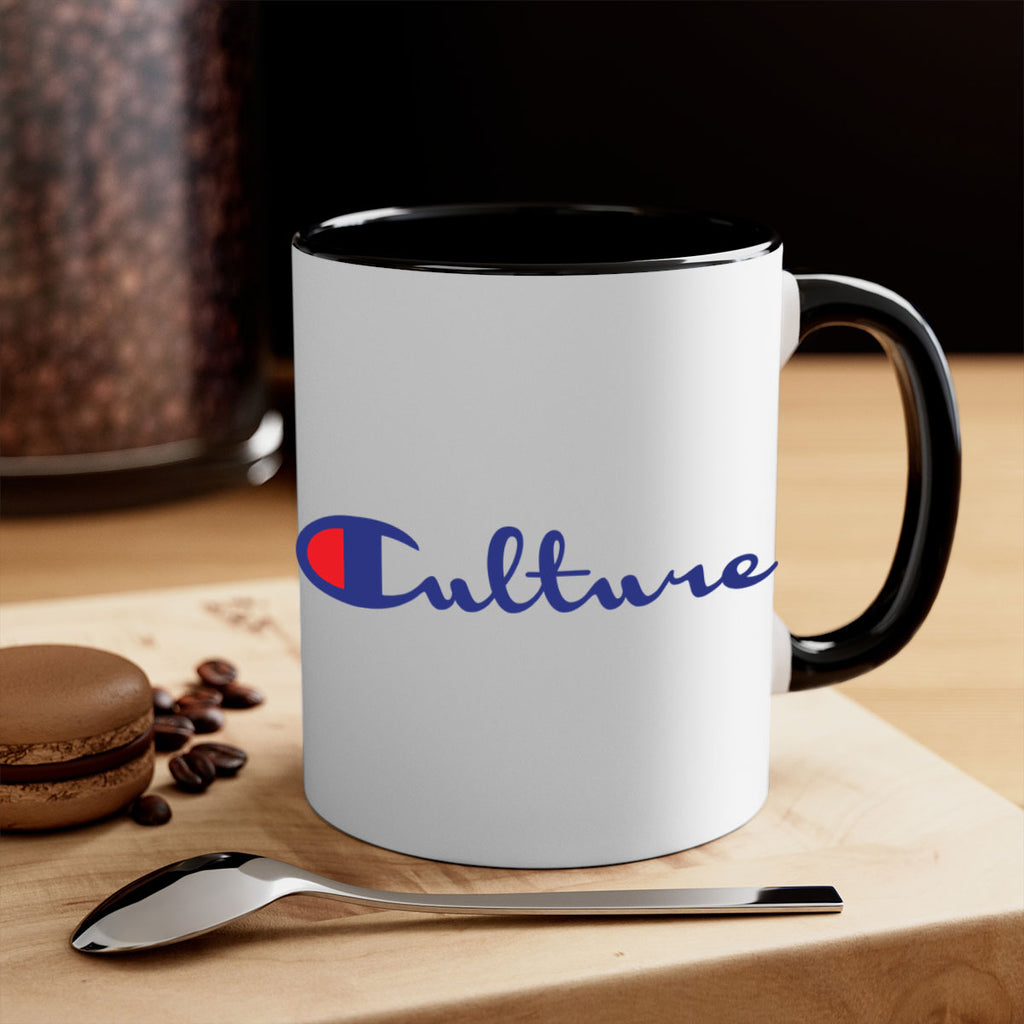 culture champion 180#- black words - phrases-Mug / Coffee Cup
