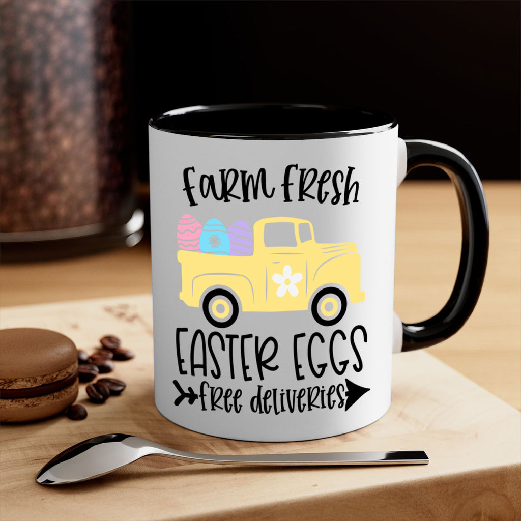 farm fresh easter eggs 46#- easter-Mug / Coffee Cup