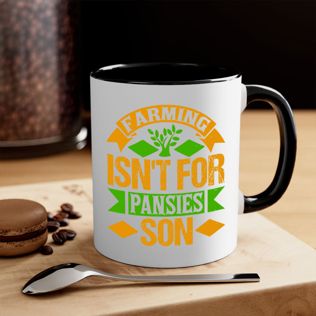 farming isnt for pansies 65#- Farm and garden-Mug / Coffee Cup