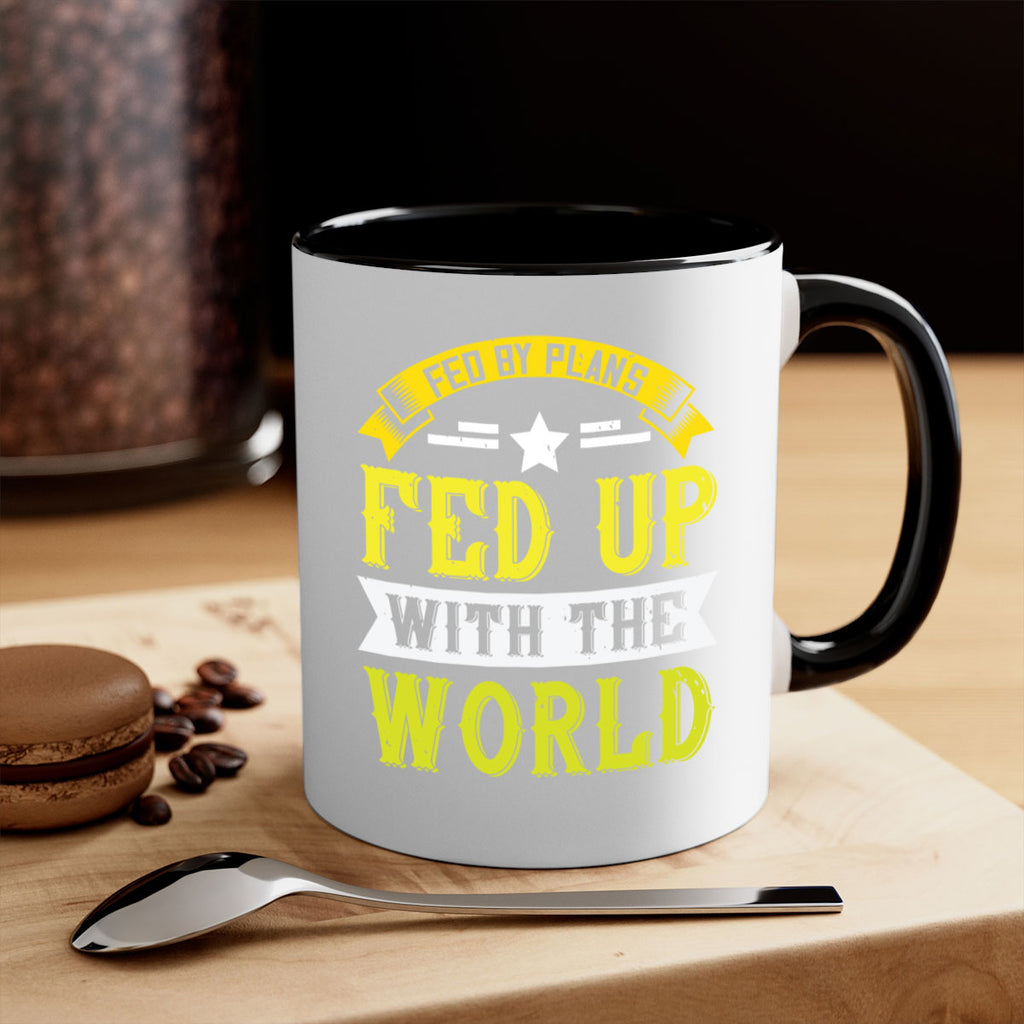 fed by plans fed up with the world 137#- vegan-Mug / Coffee Cup