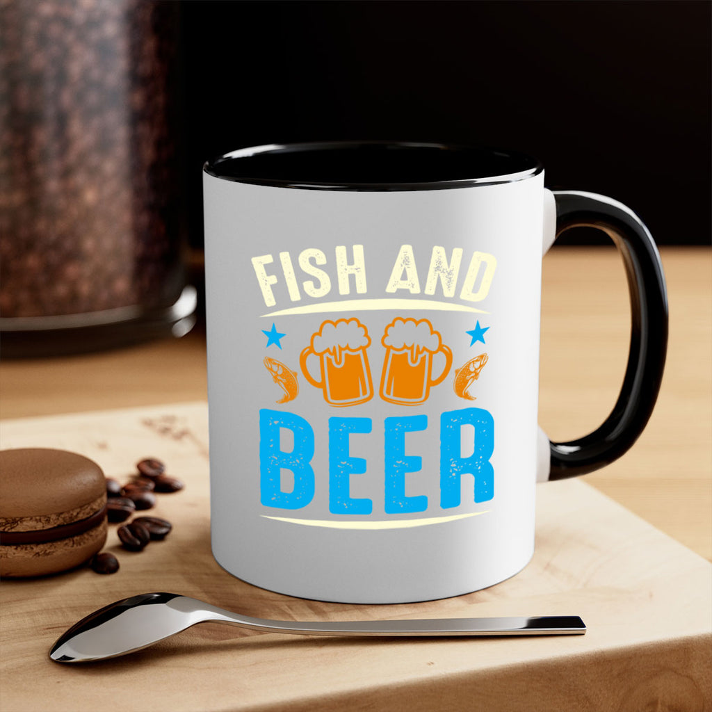 fish and beer 114#- beer-Mug / Coffee Cup