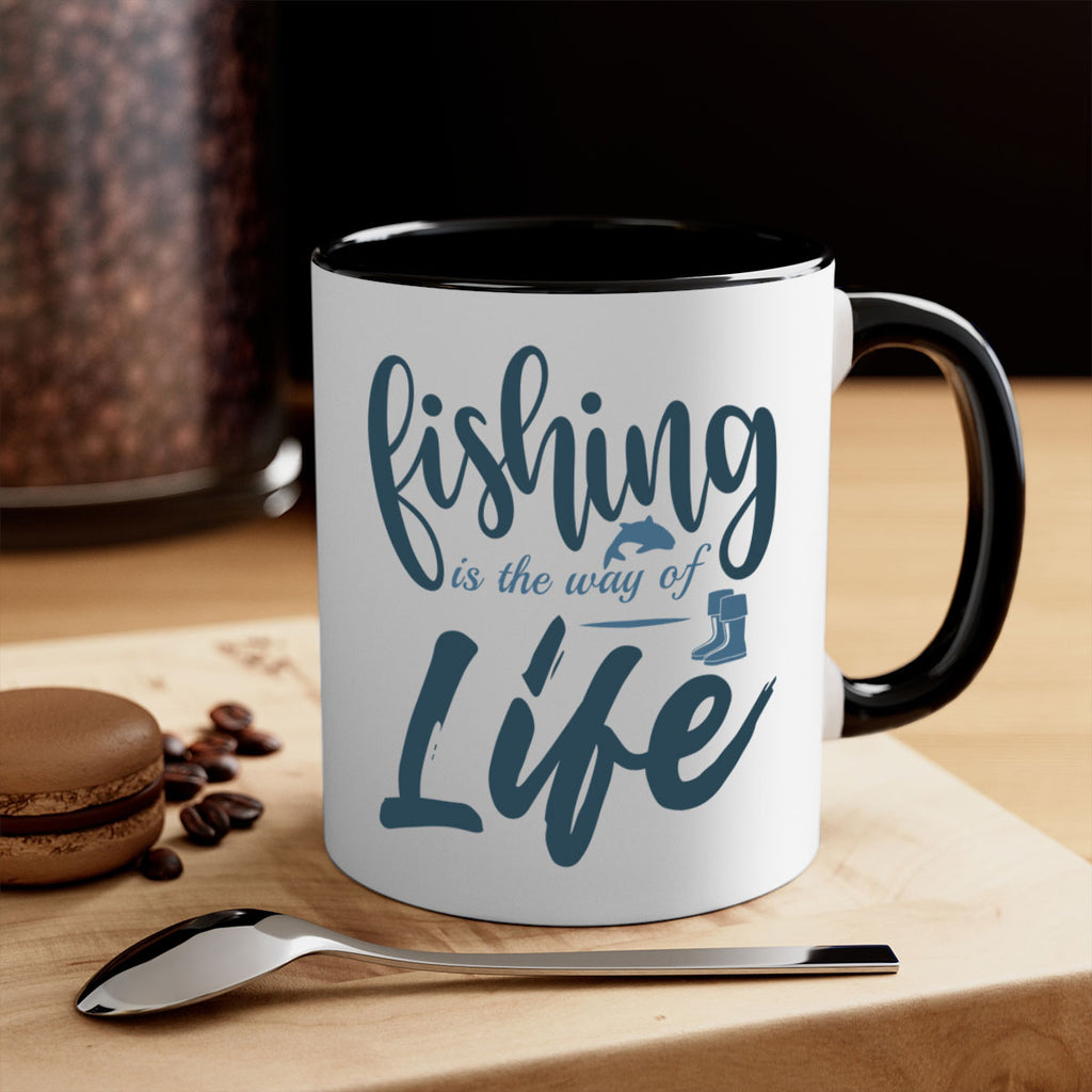 fishing is the way 137#- fishing-Mug / Coffee Cup