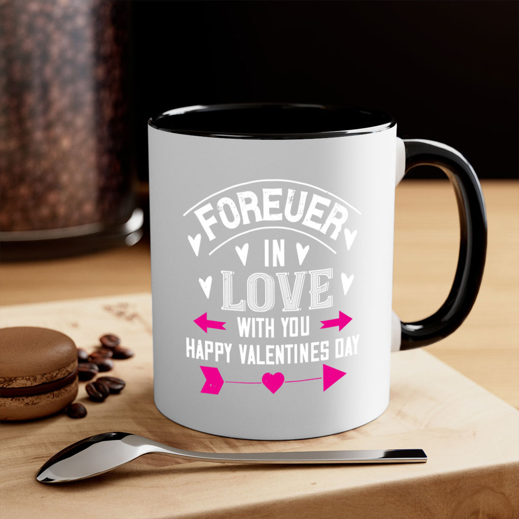 forever in love with you happy valentines day 62#- valentines day-Mug / Coffee Cup