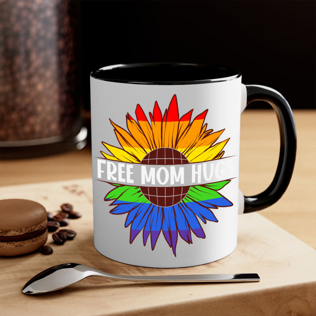 free mom hugs lgbt daisy 139#- lgbt-Mug / Coffee Cup