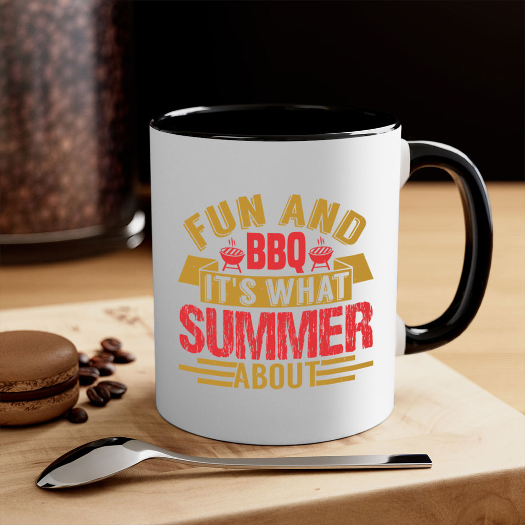 fun and bbq its what summer about 45#- bbq-Mug / Coffee Cup