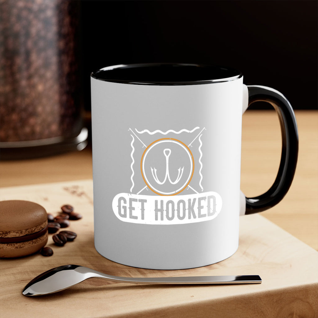 get hooked 264#- fishing-Mug / Coffee Cup