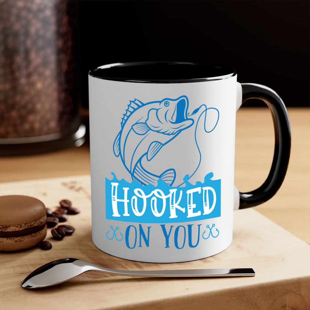 hooked on you 214#- fishing-Mug / Coffee Cup