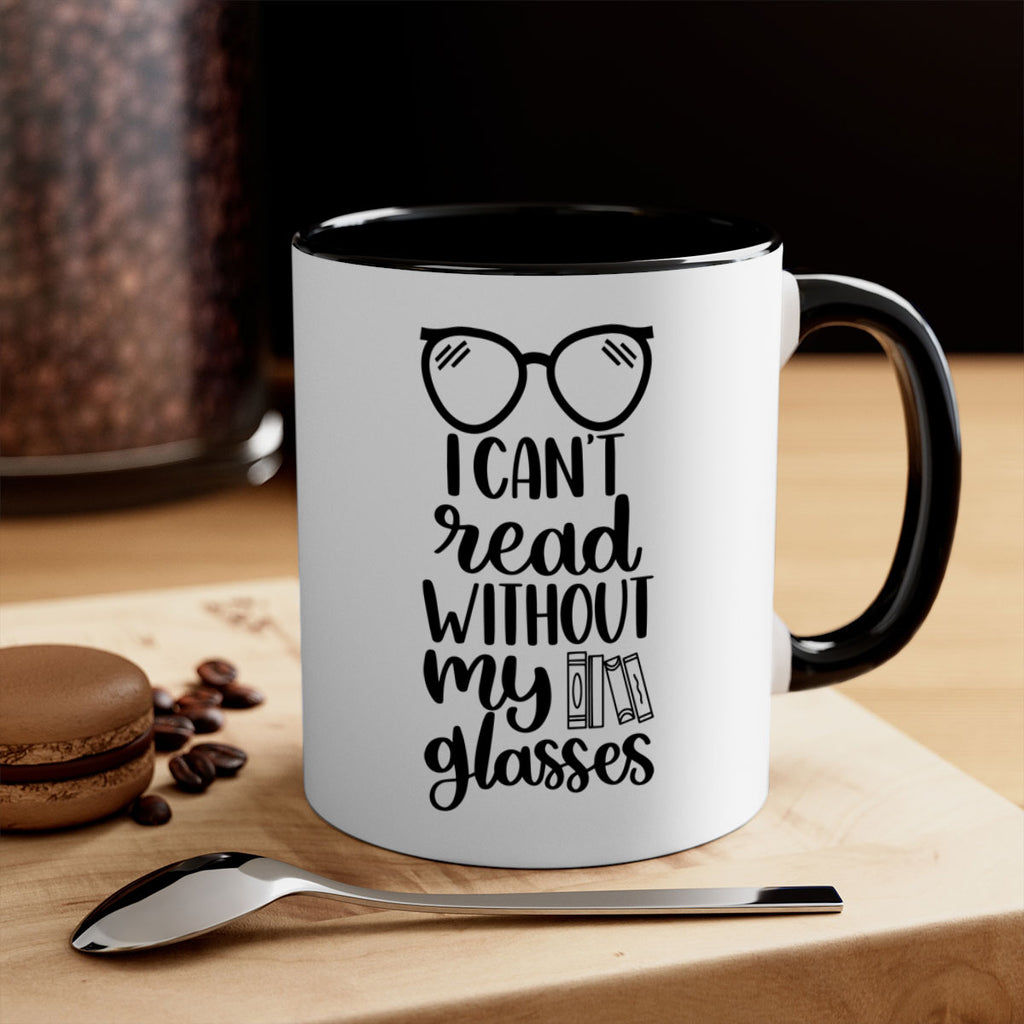 i cant read without 38#- Reading - Books-Mug / Coffee Cup