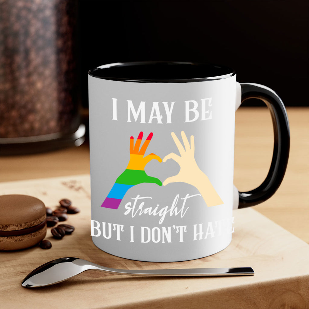 i may be straight but lgbt 125#- lgbt-Mug / Coffee Cup