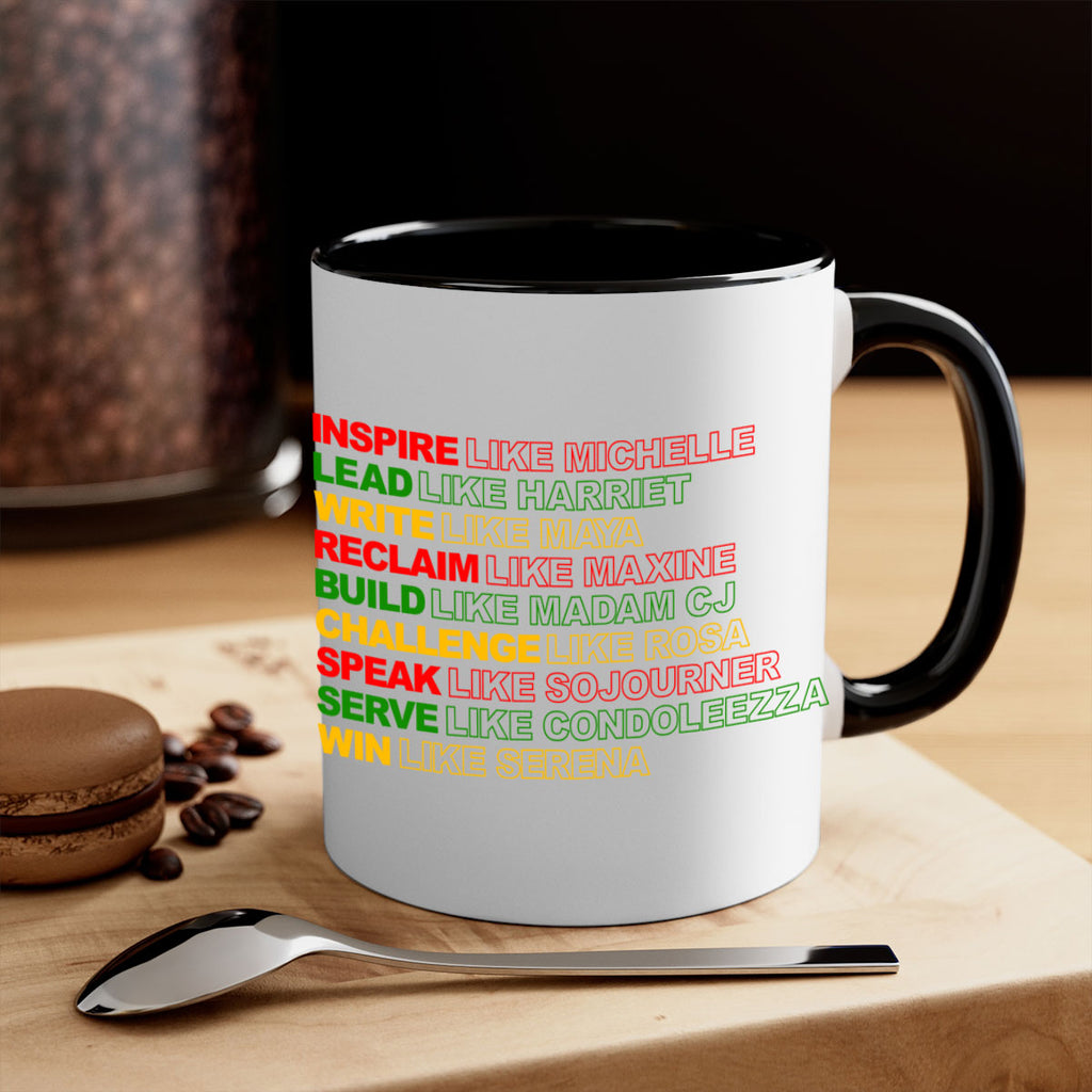 inspire like michelle 107#- black words - phrases-Mug / Coffee Cup