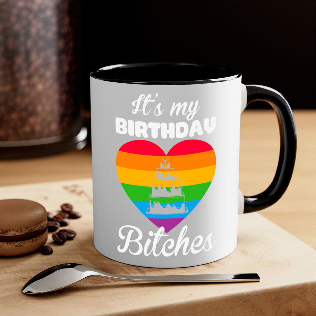 its my birthday lgbt happy lgbt 115#- lgbt-Mug / Coffee Cup