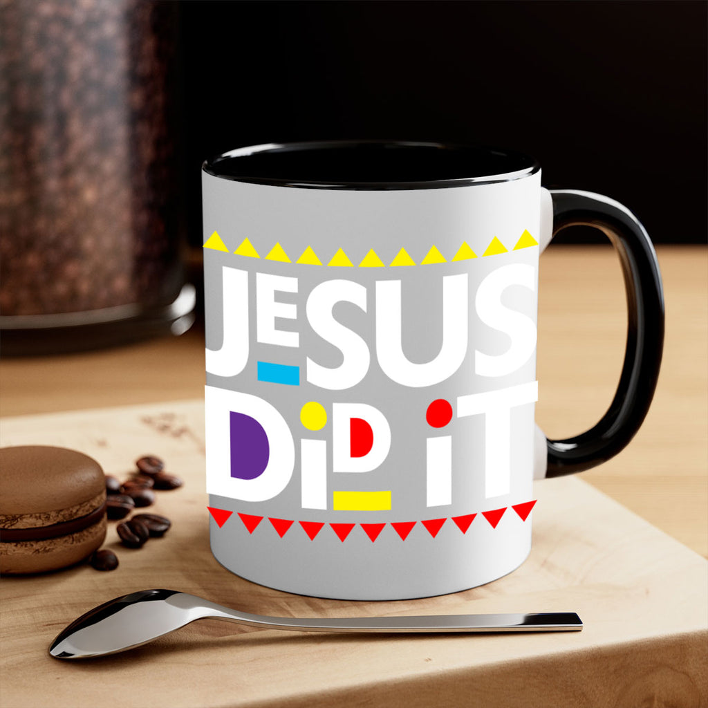 jesus did it martin 103#- black words - phrases-Mug / Coffee Cup