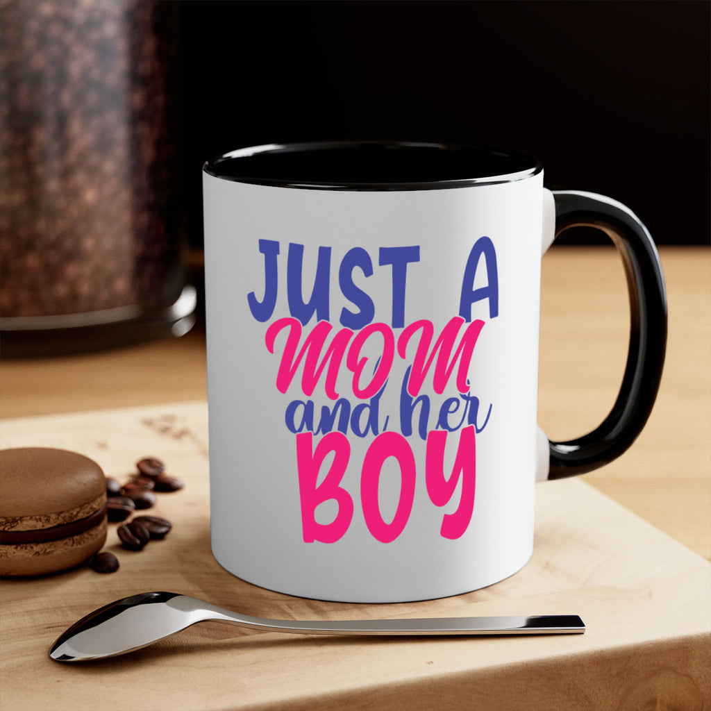just a mom and her boy 392#- mom-Mug / Coffee Cup