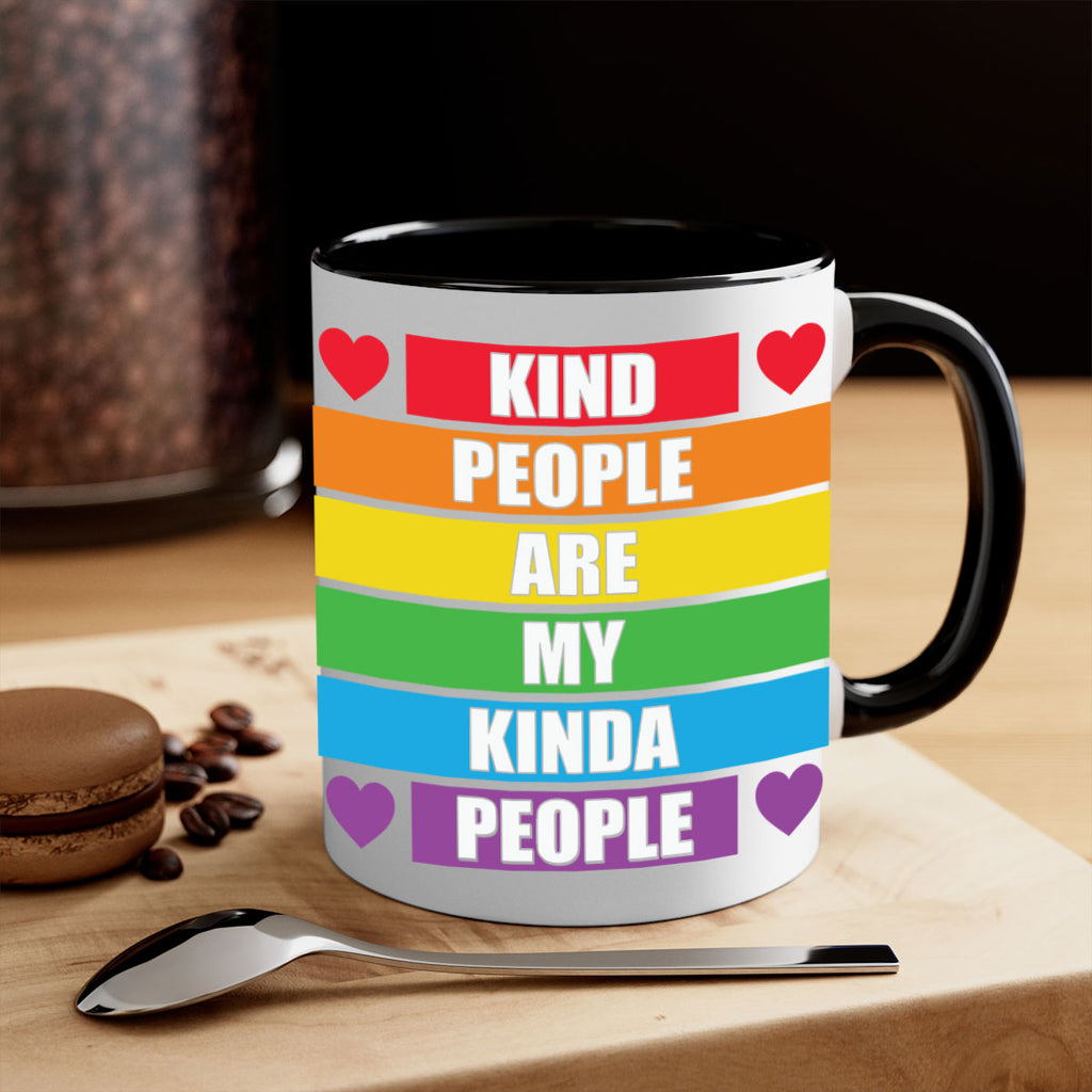 kind people are my kinda lgbt 111#- lgbt-Mug / Coffee Cup