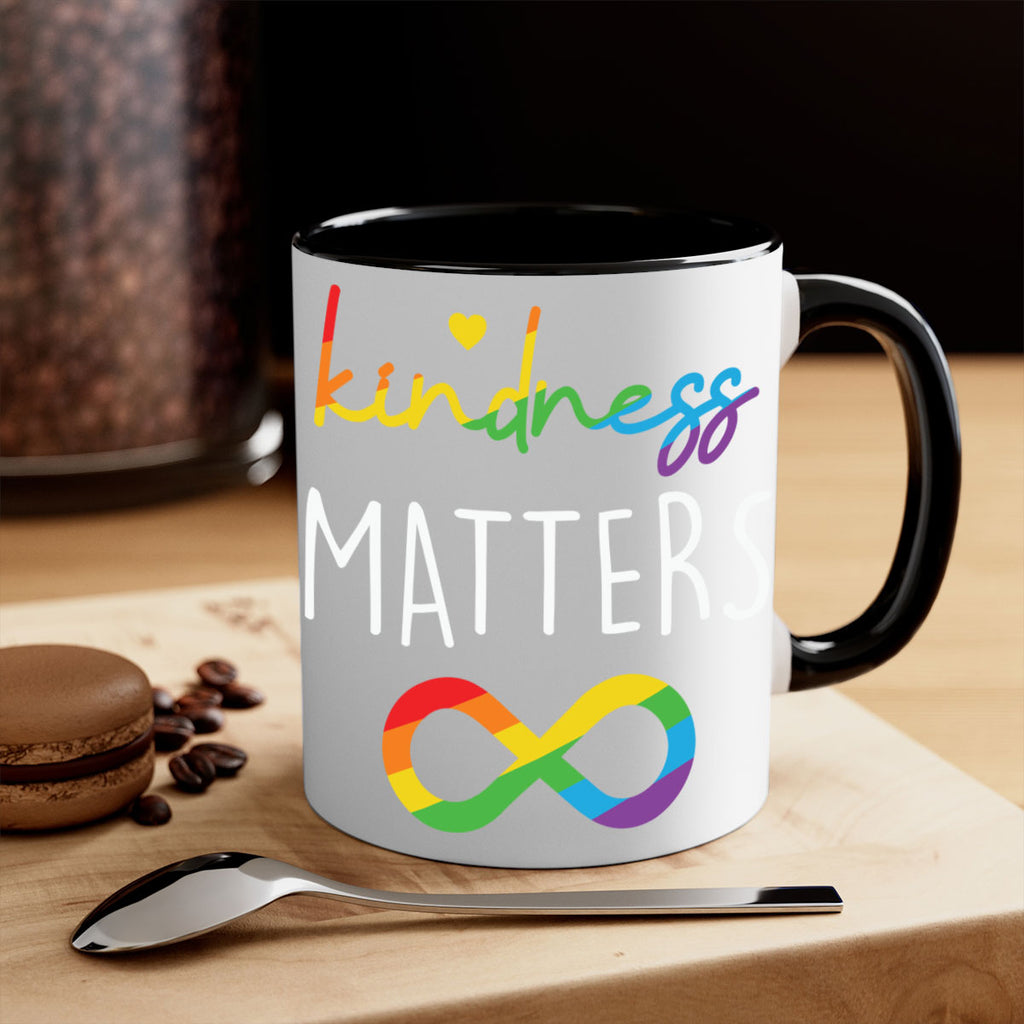 kindness matters infinity lgbt lgbt 109#- lgbt-Mug / Coffee Cup