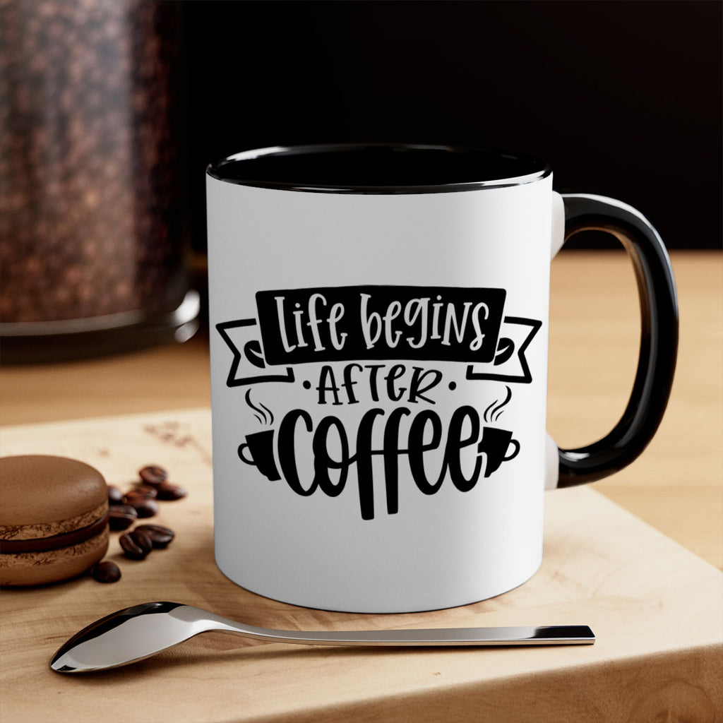 life begins after coffee 78#- coffee-Mug / Coffee Cup