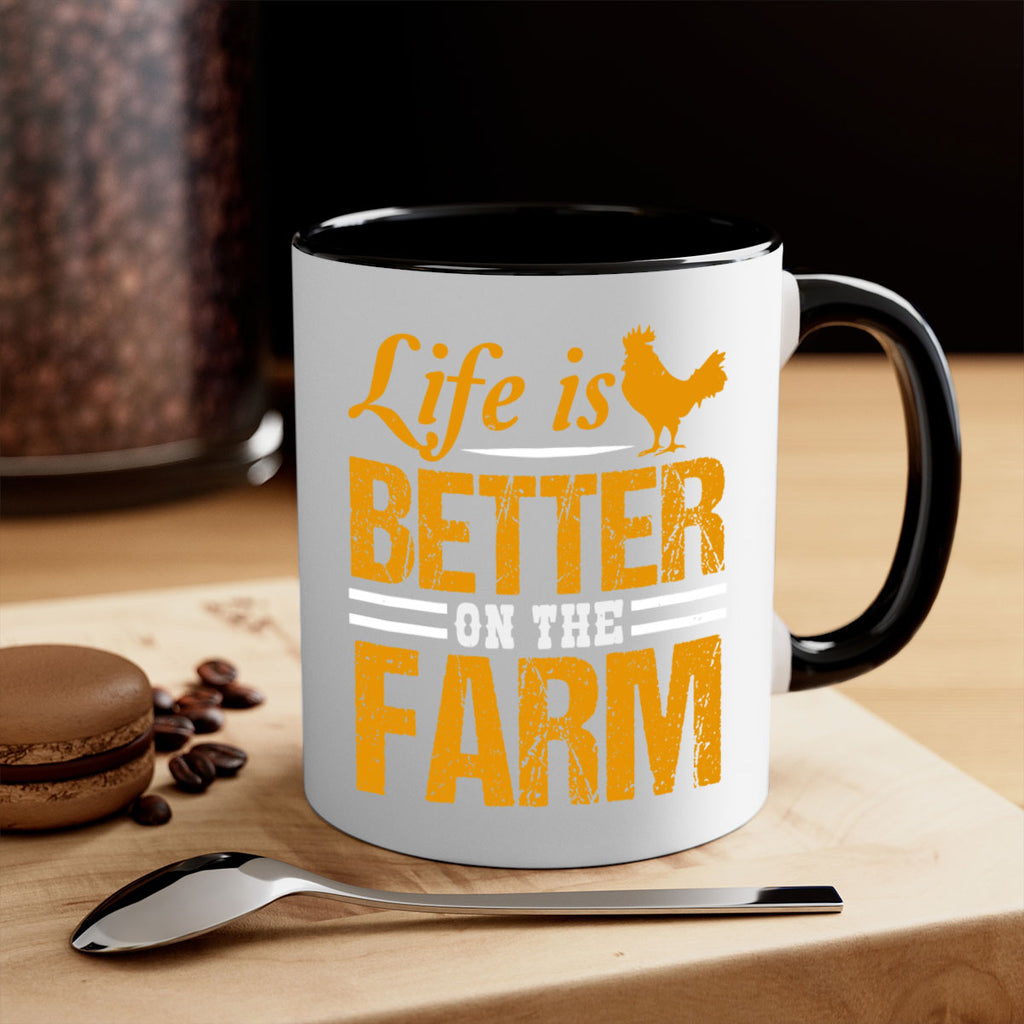 life is better on the farm 44#- Farm and garden-Mug / Coffee Cup