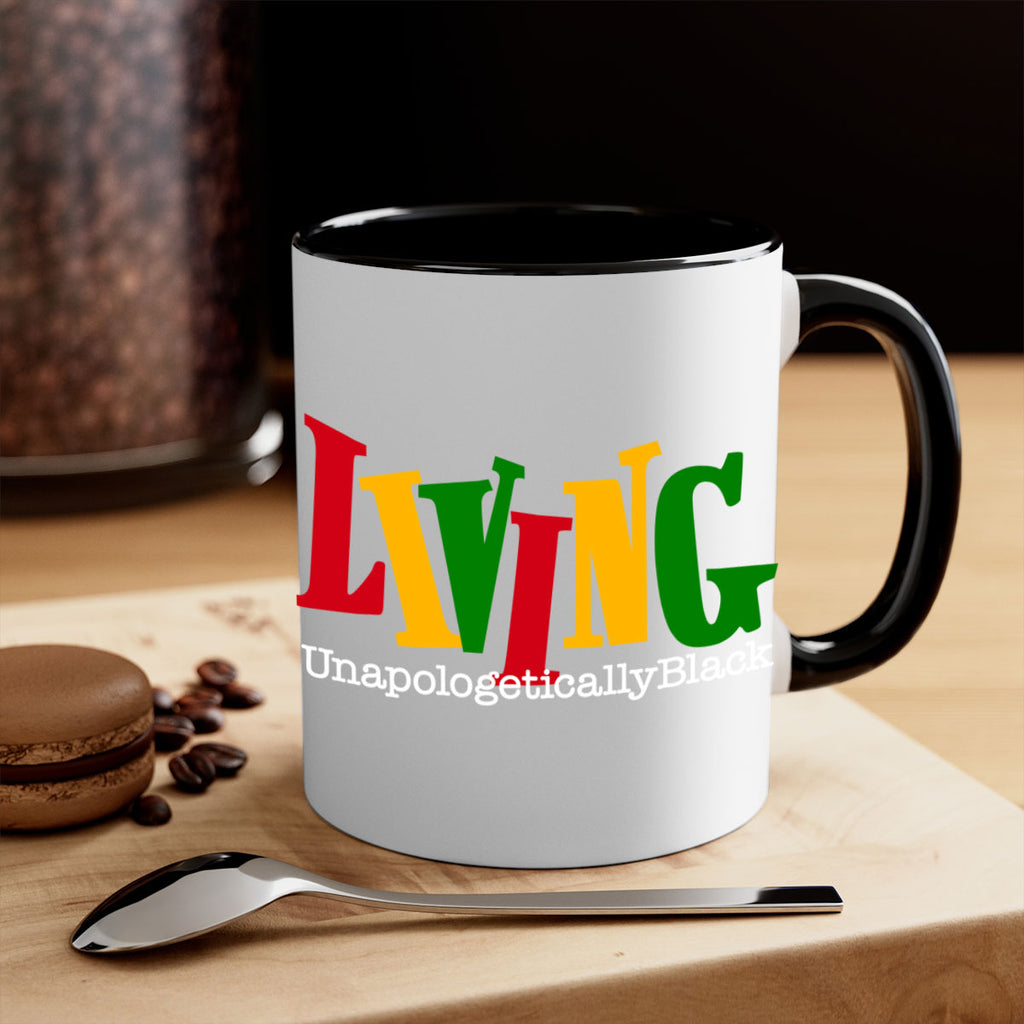 living  unapologetically black  98#- black words - phrases-Mug / Coffee Cup