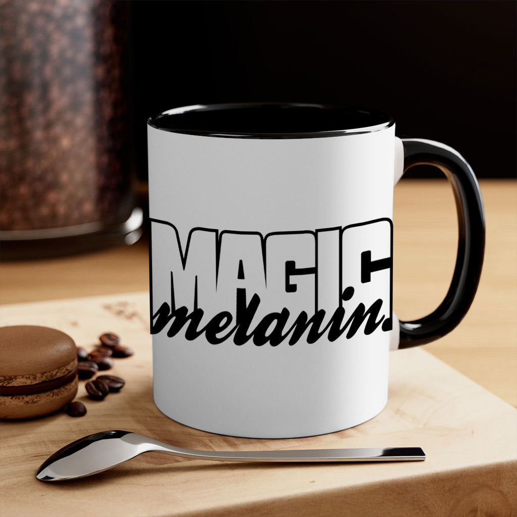 magic melanin 184#- black words - phrases-Mug / Coffee Cup