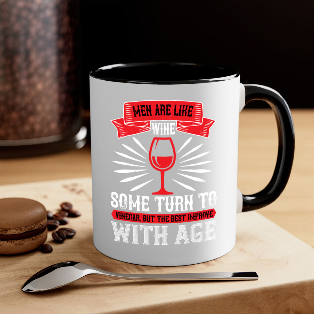 men are like wine some turn to 70#- wine-Mug / Coffee Cup