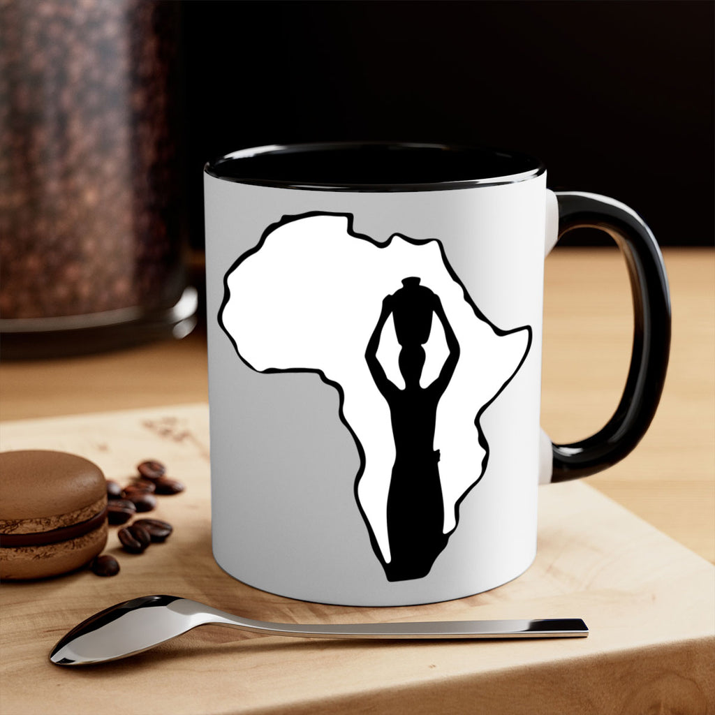mother africa- black words - phrases-Mug / Coffee Cup