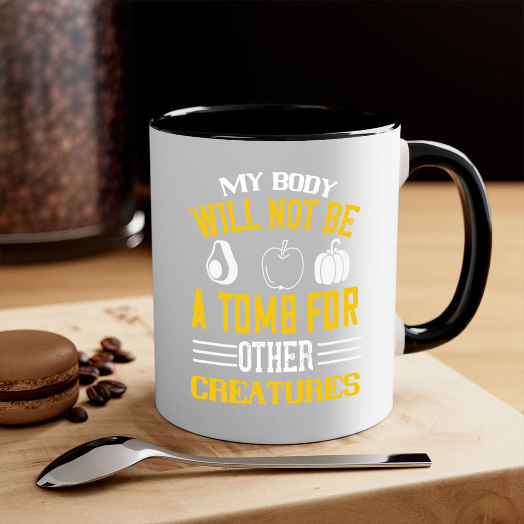my body will not be a tomb 27#- vegan-Mug / Coffee Cup