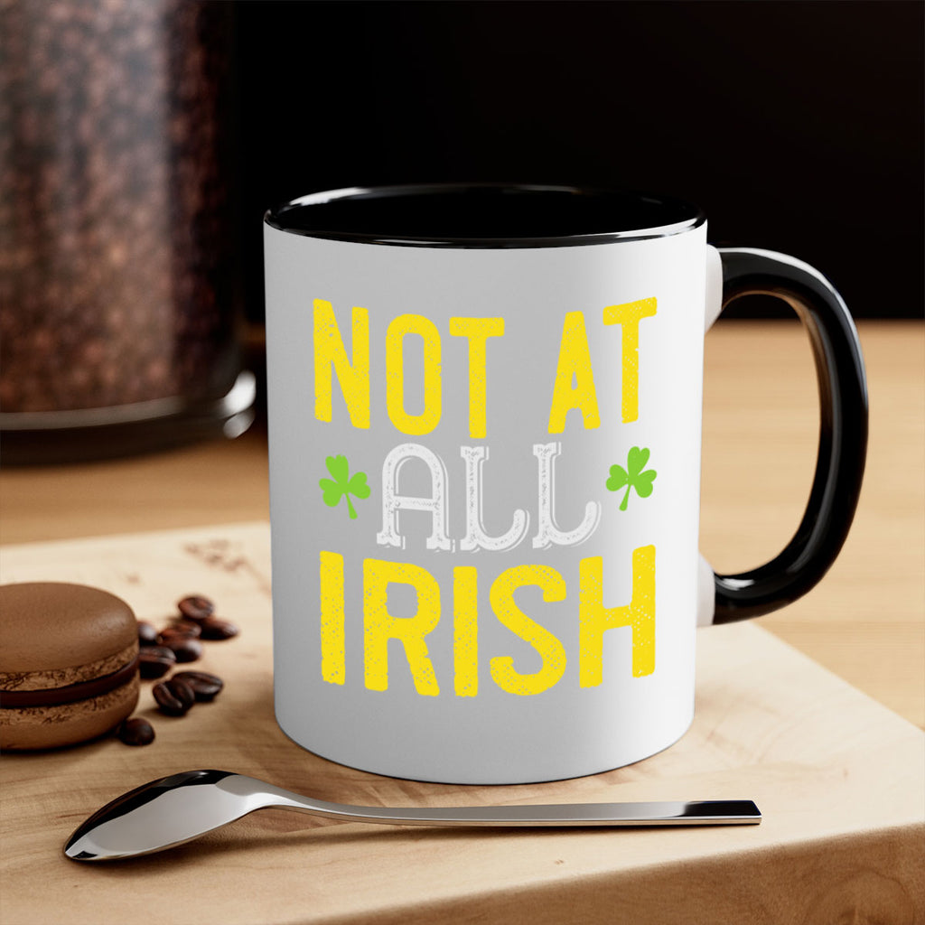 not at all irish Style 111#- St Patricks Day-Mug / Coffee Cup