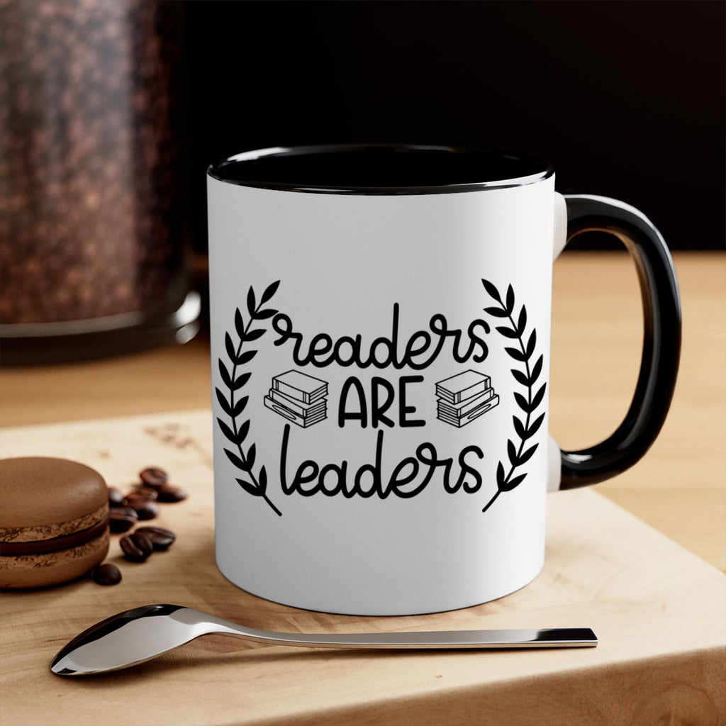 readers are leaders 33#- Reading - Books-Mug / Coffee Cup