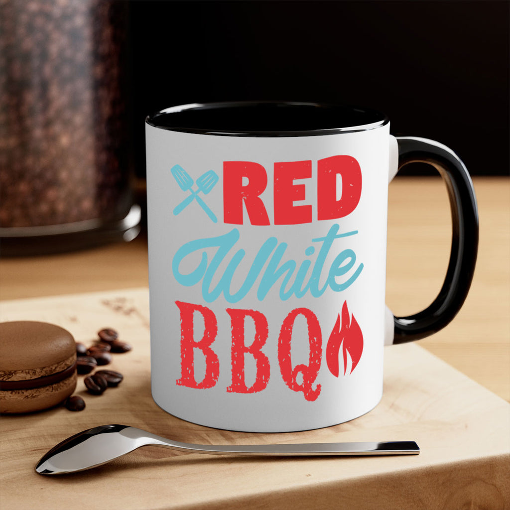 red white bbq 15#- bbq-Mug / Coffee Cup